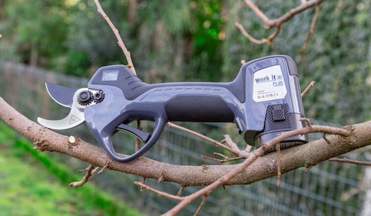 Ausonia Ψαλίδι Κλαδέματος Μπαταρίας Brushless 16.8V 2x2.6Ah με Μέγιστη Διάμετρο Κοπής 30mm