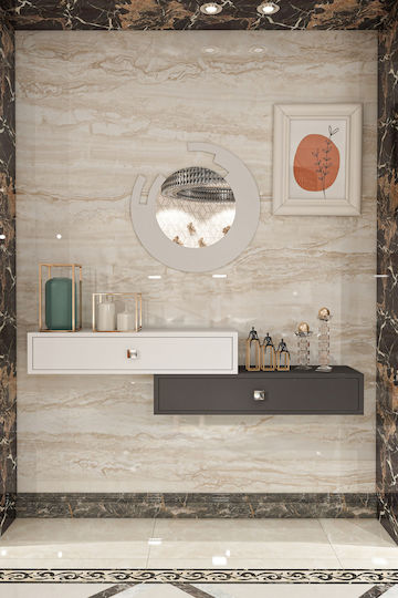Wooden Console White