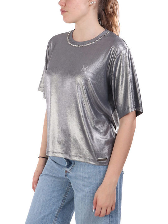 Γυναικείο T-shirt Ασημι
