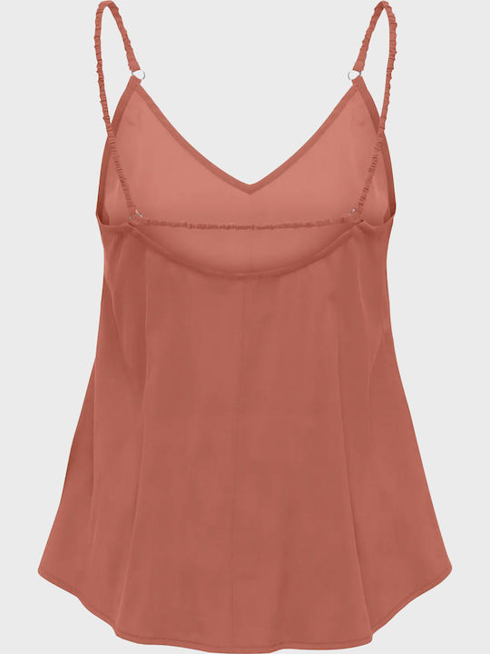 Damen Bluse Koralle