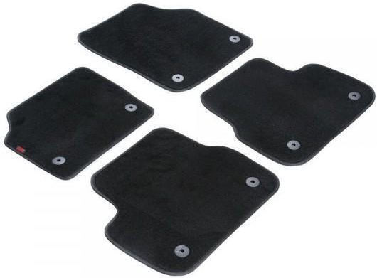 Lampa Σετ Μπροστινά και Πίσω Πατάκια 4τμχ για Land Rover Discovery Sport 2015 Μαύρα