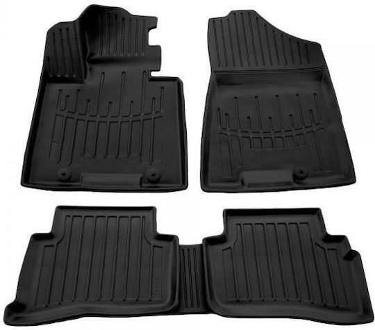 Race Axion Set of Front and Rear Mats 5pcs Tray Type for Hyundai Tucson 2015-2021 Black
