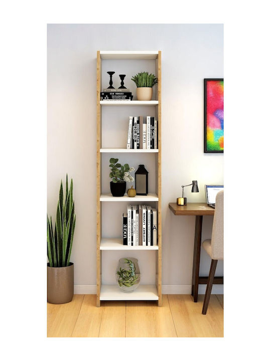 Bücherregal Braun 40x20x160cm