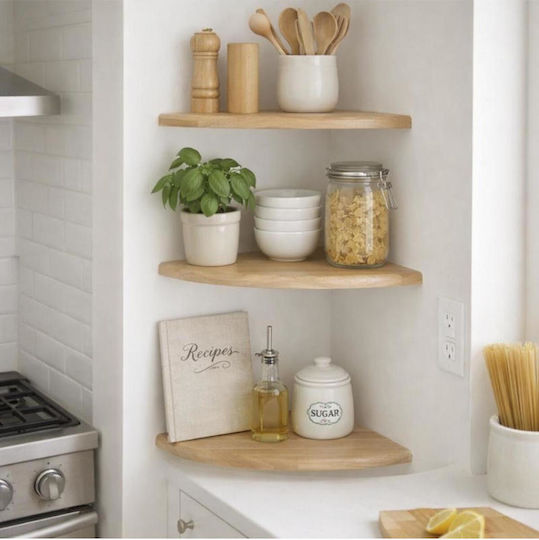 Corner Wall Shelves (3 Pieces) 20x20x20cm Corner Wall Shelves (3 Pieces) 20x20x20cm