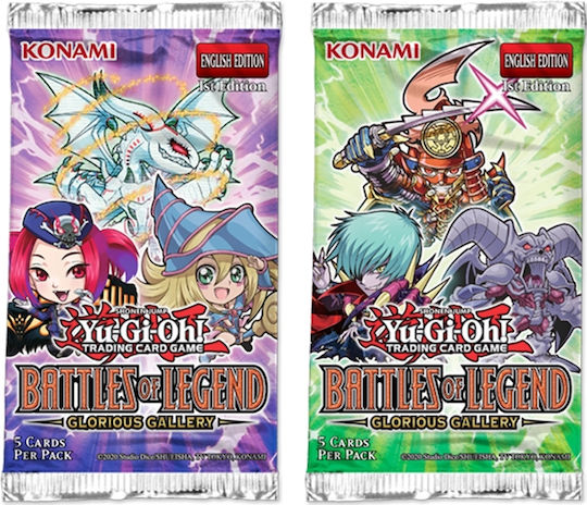 Konami Yu-Gi-Oh! Battles of Legend Booster Box Английски
