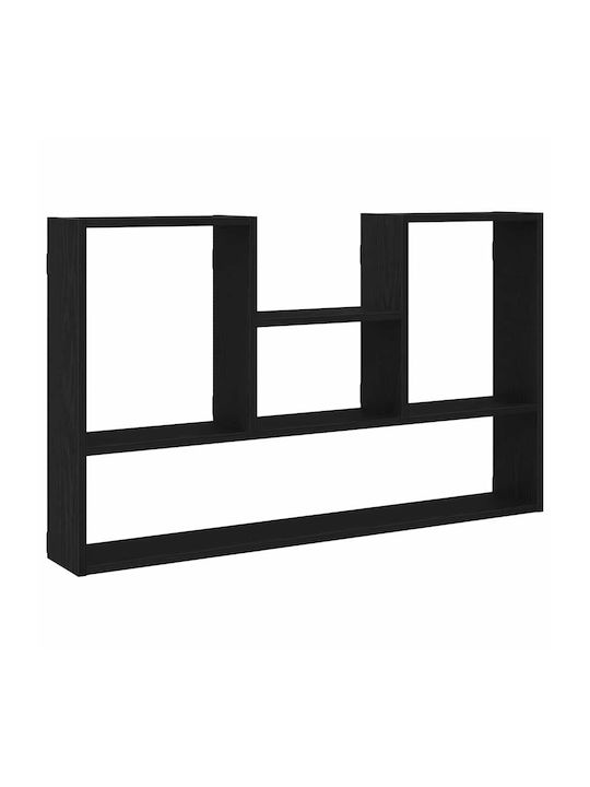 Black Oak Wall Shelf 99x15x60cm