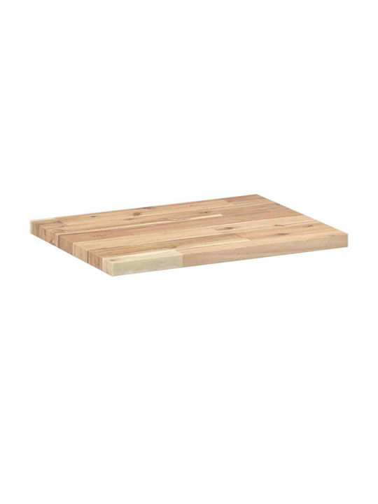 Βιβλιοθήκες Μασίφ Ξύλο Ακακίας (2τμχ) 40x30x2εκ.