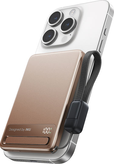 Iniu Power Bank 5000mAh 20W with USB-C Port Desert Titanium