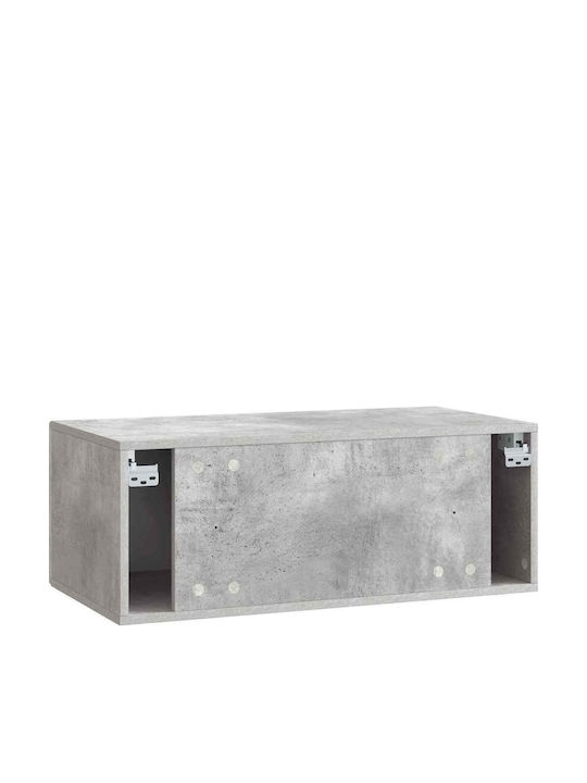 vidaXL TV-Ständer Grau M59.5xT41xH30cm