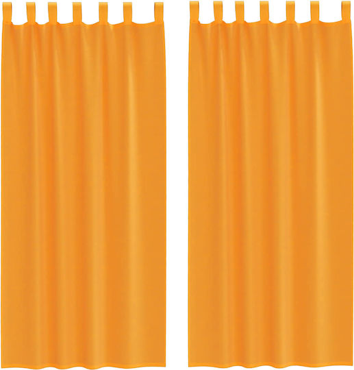 vidaXL Voile Set With Tab Tops