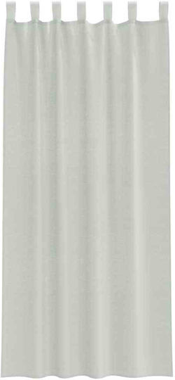 vidaXL Комплект Пердета И Завеси С Презрамки Voile Светлосив 140x245см