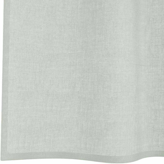 vidaXL Комплект Пердета И Завеси С Презрамки Voile Светлосив 140x245см