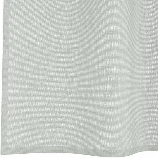 vidaXL Комплект Пердета И Завеси С Презрамки Voile Светлосив 140x225см