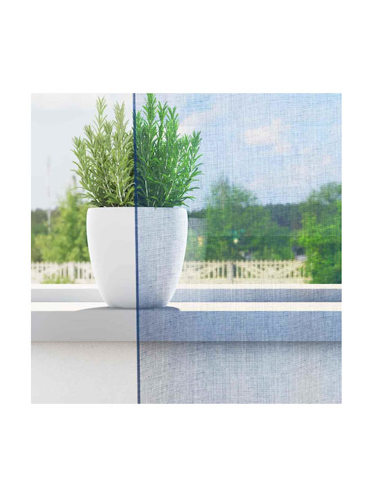 vidaXL Set Curtains with Tab Tops Royal Blue 140x260cm