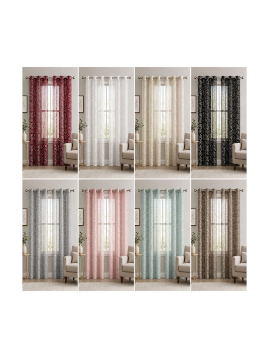 My Home Luxury Curtain With Pencil Pleat Mint 280x270cm