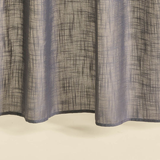 Premier Κουρτίνα με Τρουκς Marilu Grey 140x260εκ.