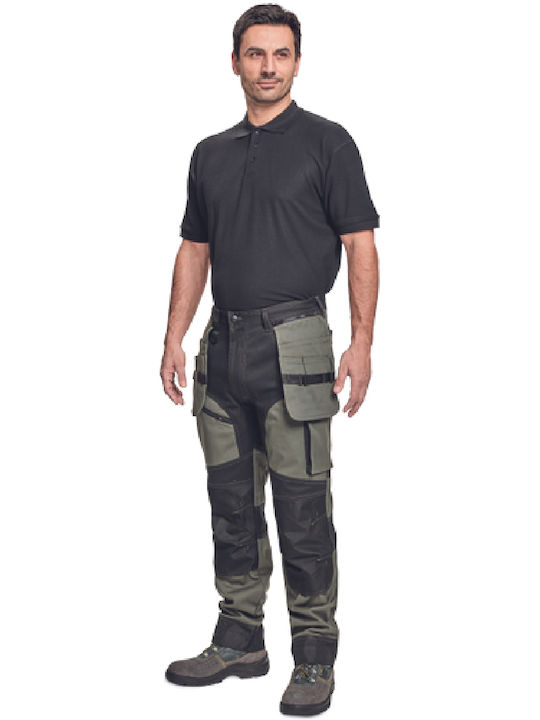 Cerva Keilor Work Trousers Green