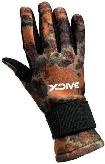 Diving Gloves X-dive Amara Camo 2mm Color Camo Size XL