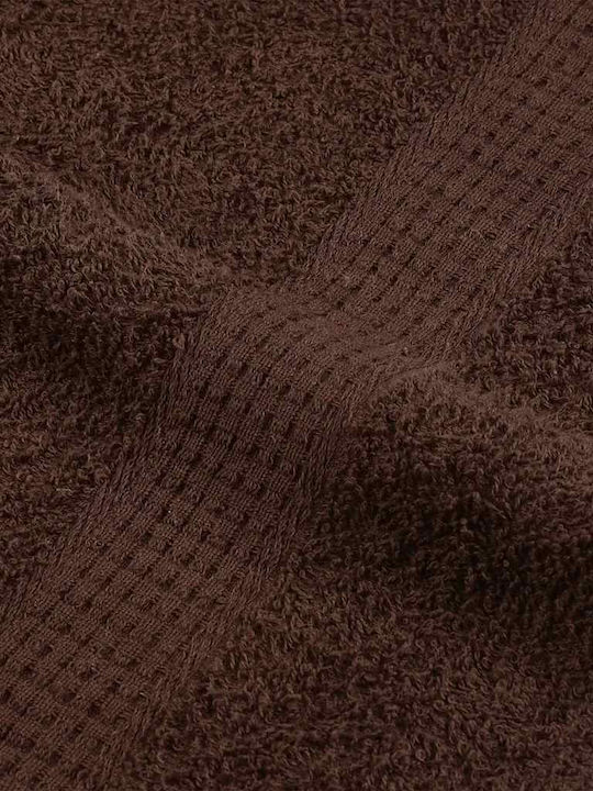 vidaXL Bath Towel Set 4pcs Brown Weight 360gsm