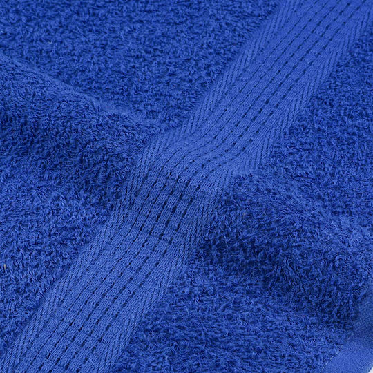 vidaXL Πετσέτα Χεριών Μπλε 2τμχ Βάρους 360gr/m²