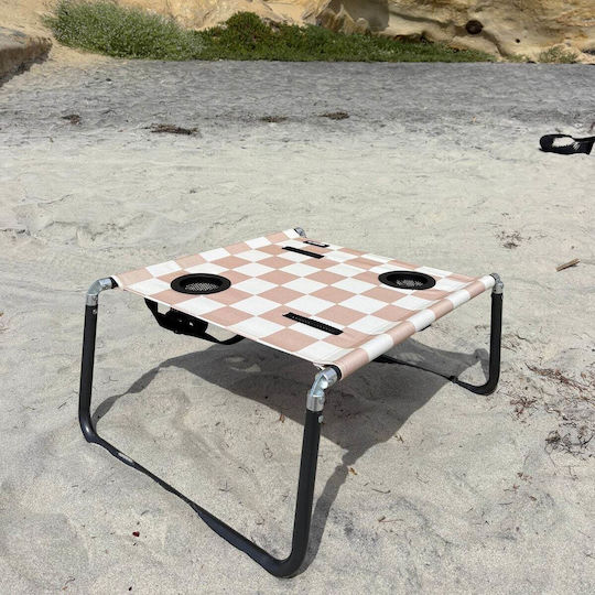 Neso Τραπέζι για Camping Πτυσσόμενο Μπεζ
