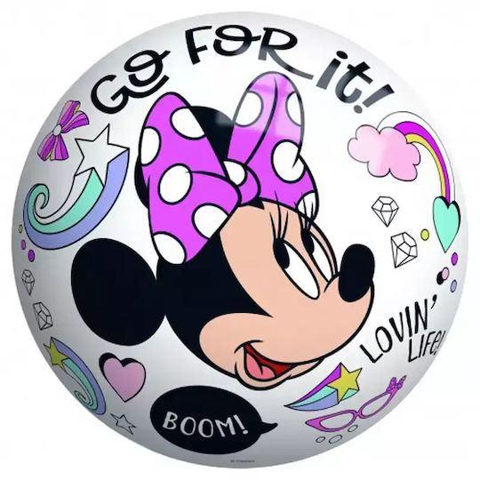 John Minnie Mouse Kids Airball Multicolored 23cm. (Various Designs) 1pc