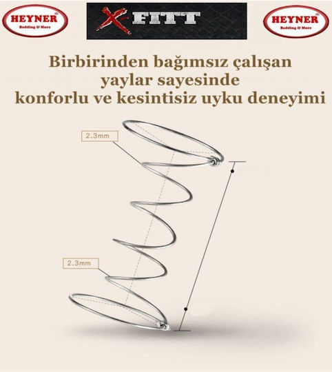 SteweHome Ορθοπεδικό Στρώμα Κούνιας 90x150+20cm SteweHome Ορθοπεδικό Στρώμα Κούνιας 90x150+20cm