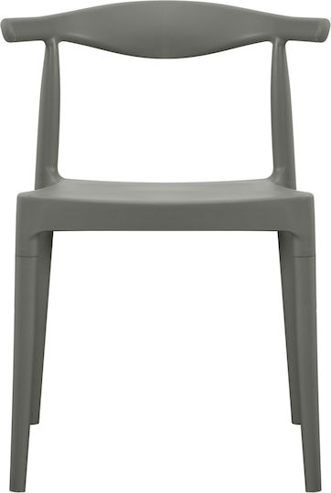 Gartenstühle Polypropylen Alor Olive Grün 4 Stück 47x55x74cm
