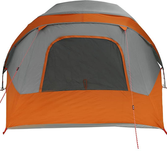 vidaXL Σκηνή Camping Γκρι για 6 Άτομα