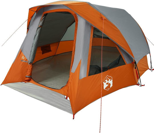 vidaXL Σκηνή Camping Γκρι για 6 Άτομα