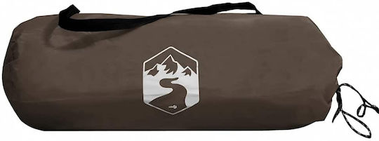 vidaXL Fishing Tent Brown for 3 People