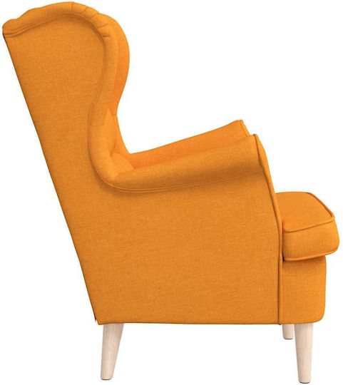 Armchair Dark Yellow 74x84x100cm