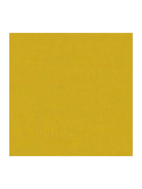 Sessel Aus Samt Gelb 71x74.5x70.5cm