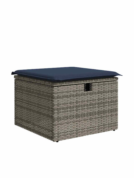 vidaXL Garden & Outdoor Furniture Sets Living Room Set 6 Pieces Gray with Pillows