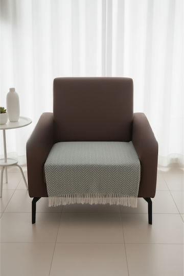 SteweHome Armchair Throw 100x210cm Black
