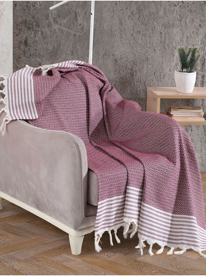 SteweHome Πολυθρόνας Π150xΜ180cm Μωβ SteweHome Πολυθρόνας Π150xΜ180cm Μωβ