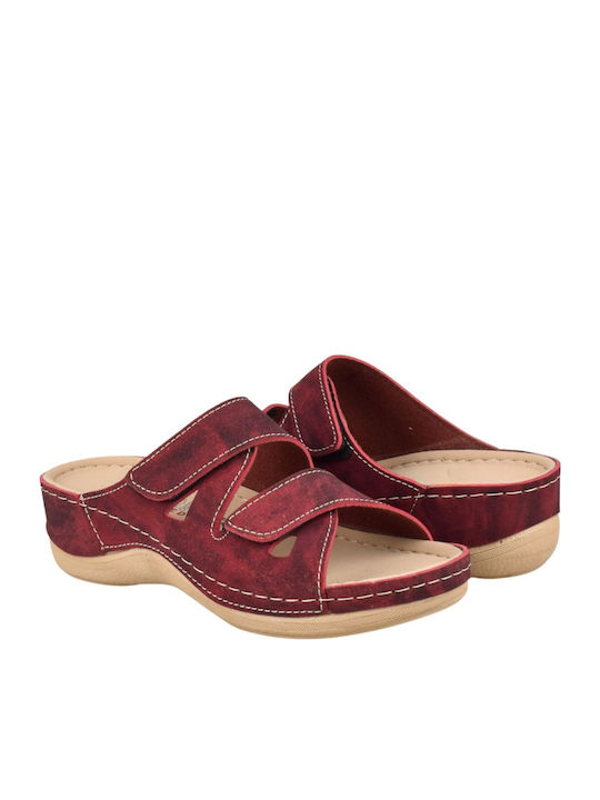 Women's Anatomic Burgundy Sandals