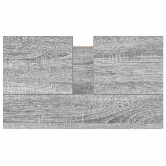 vidaXL Bathroom Vanity Unit Without Sink M60xD34.5xH60cm Gray