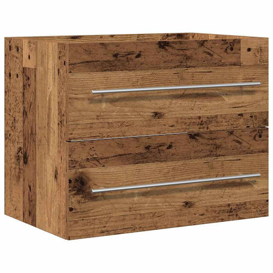 vidaXL Bench Without Sink M60xD38.5xH48cm Old Wood