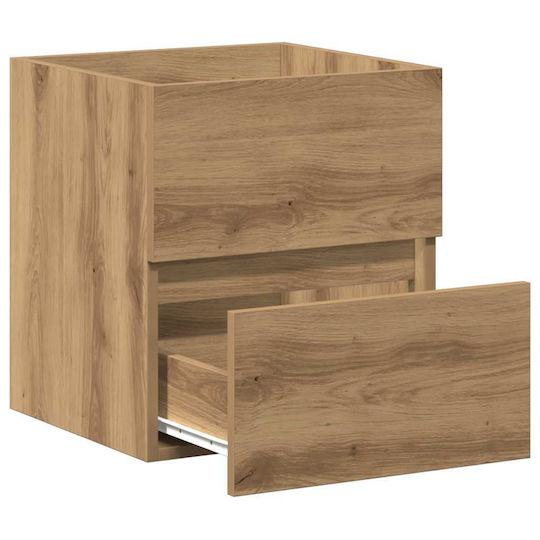 vidaXL Bench Without Sink M41xL38.5xH45cm Artisan Oak