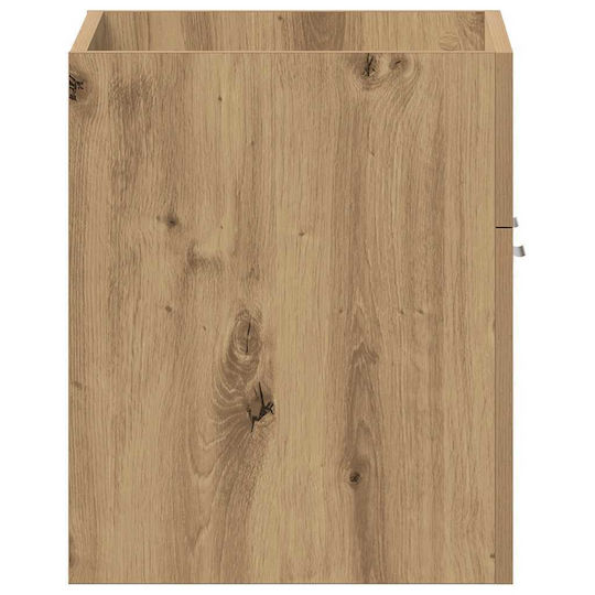 vidaXL Плот Без Мивка 60x38.5x46cm Артисан Дъб