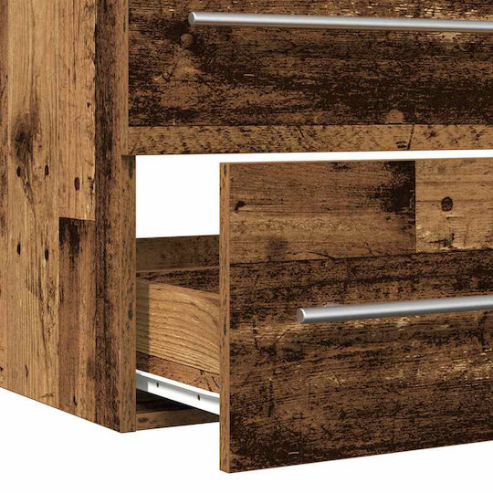 vidaXL Bench Without Sink M80xD38.5xH48cm Old Wood