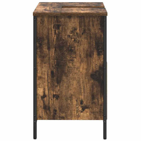 vidaXL Bathroom Vanity Unit Without Sink M60xD34.5xH60cm Smoked Oak