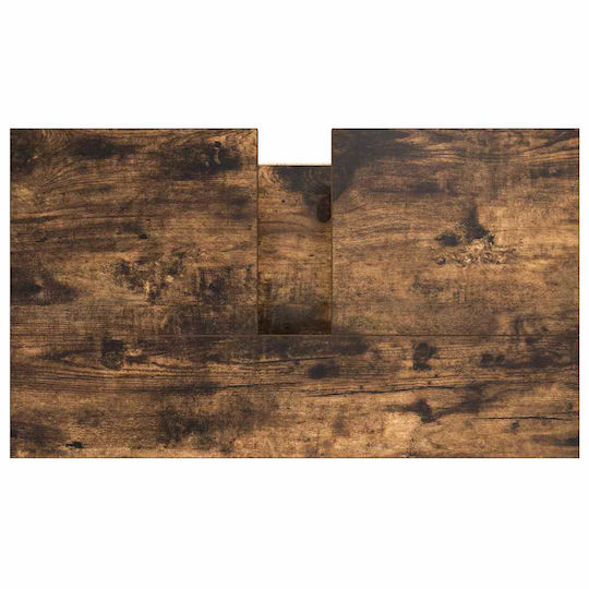 vidaXL Bathroom Vanity Unit Without Sink M60xD34.5xH60cm Smoked Oak