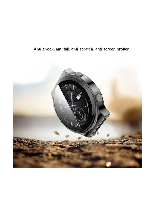 Electroplated Θήκη Σιλικόνης σε Γκρι χρώμα για το Huawei Watch GT 2 Pro