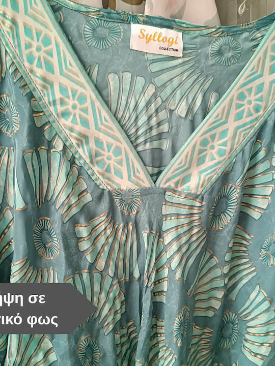 Rochii De Vară Pentru Femei Maxi Rochie Turcoaz