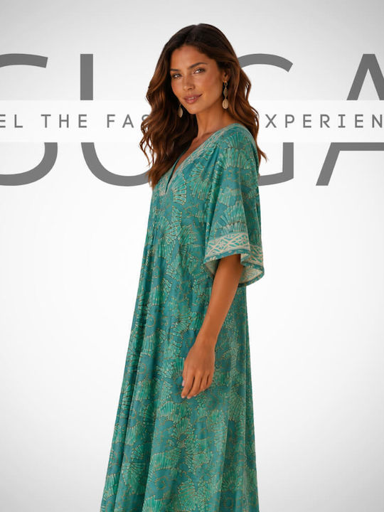 Rochii De Vară Pentru Femei Maxi Rochie Turcoaz