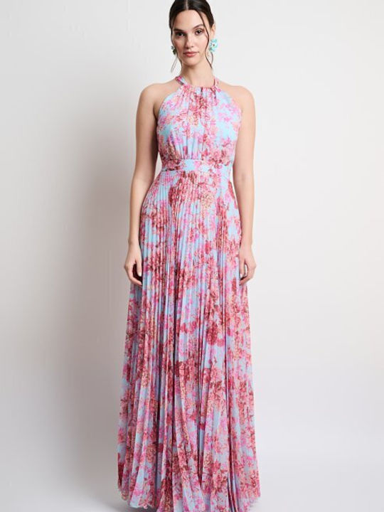 Summer Maxi Dress for Wedding / Christening Light Blue