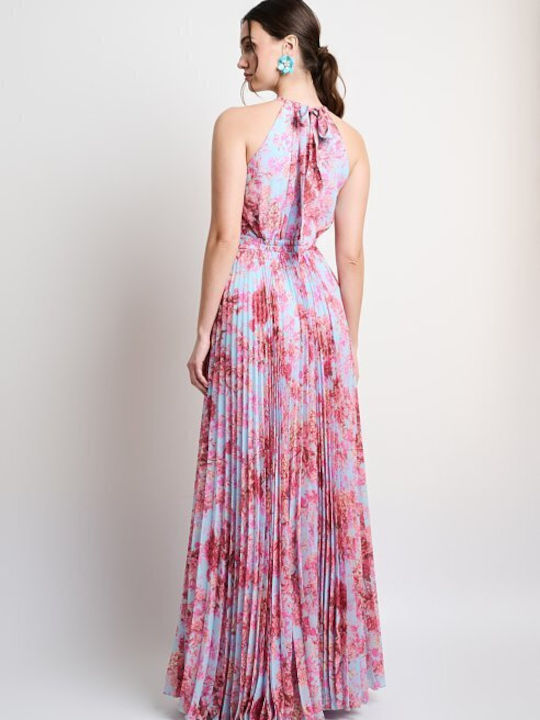 Summer Maxi Dress for Wedding / Christening Light Blue