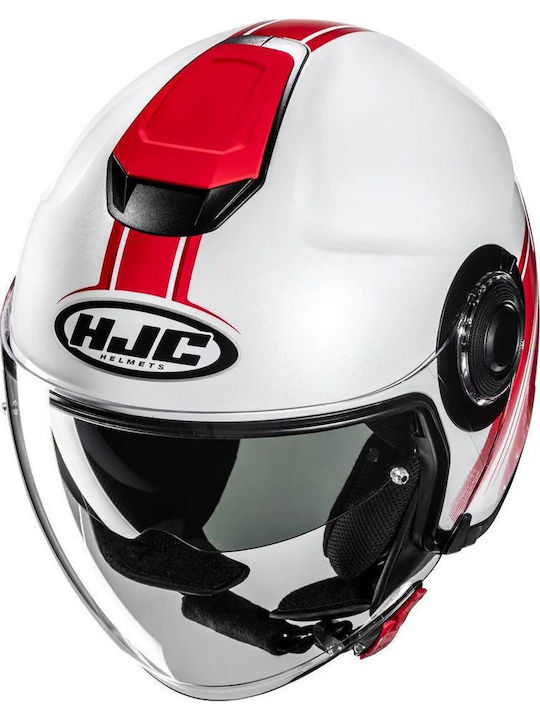 HJC i40N Linia MC1SF Мотоциклетна каска Джет ECE 22.06 1350гр с Sunvisor